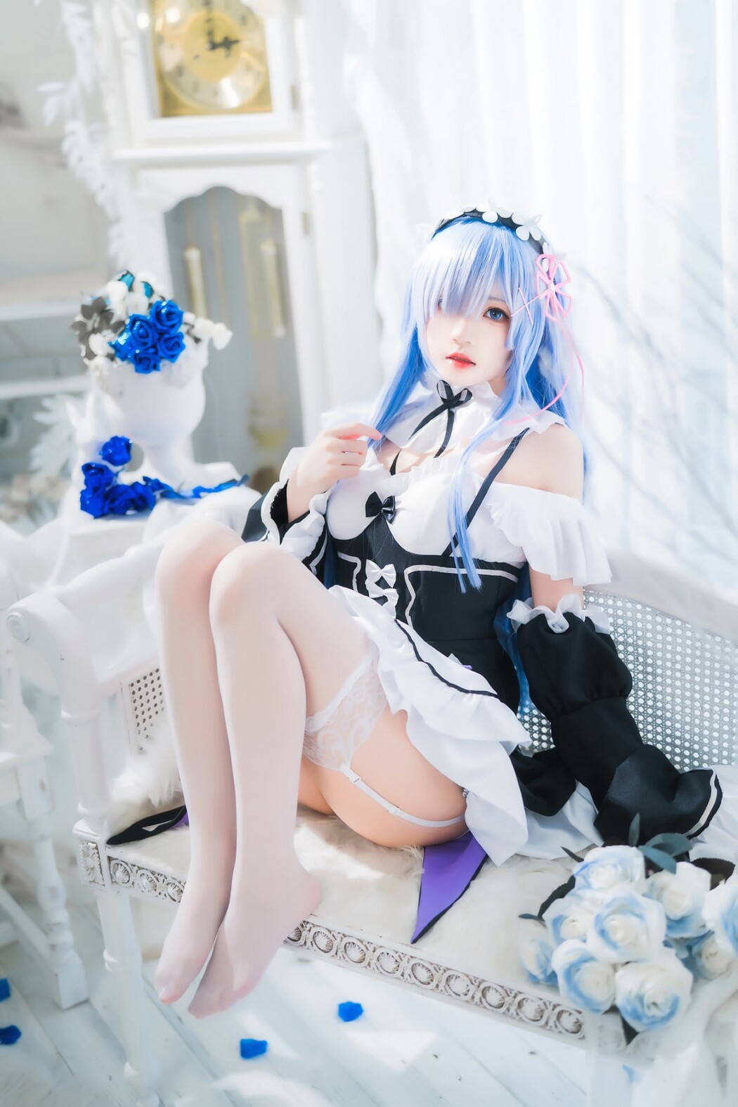 Coser@桜桃喵 Vol.125 长发蕾姆01