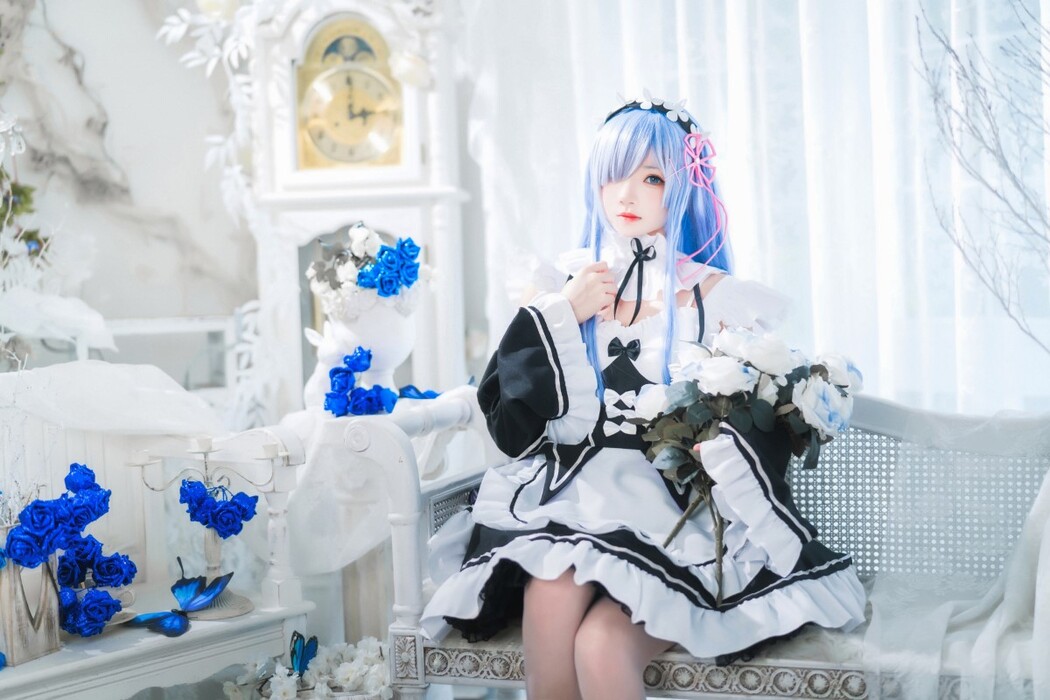 Coser@桜桃喵 Vol.125 长发蕾姆01