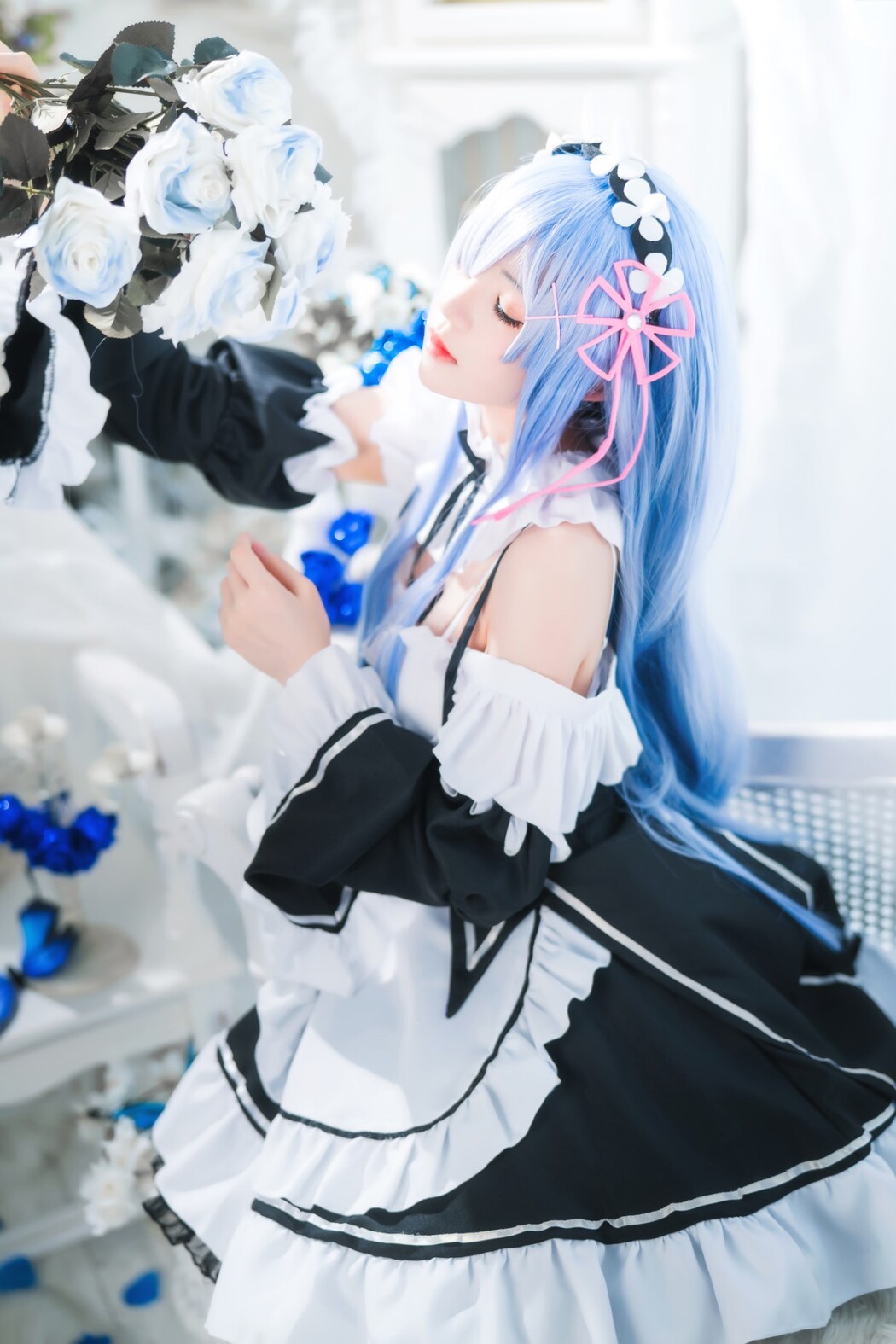 Coser@桜桃喵 Vol.126 长发蕾姆02