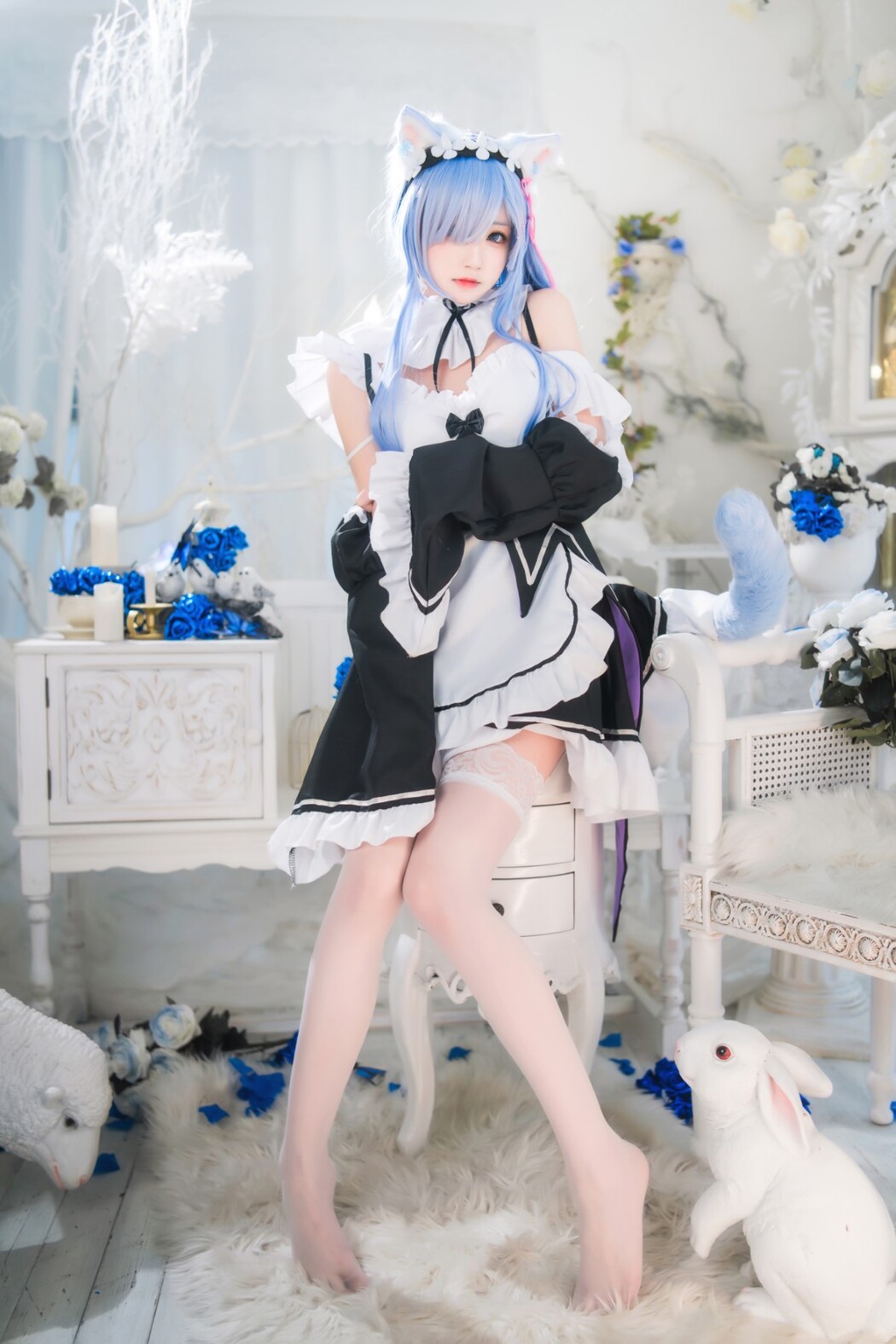 Coser@桜桃喵 Vol.126 长发蕾姆02