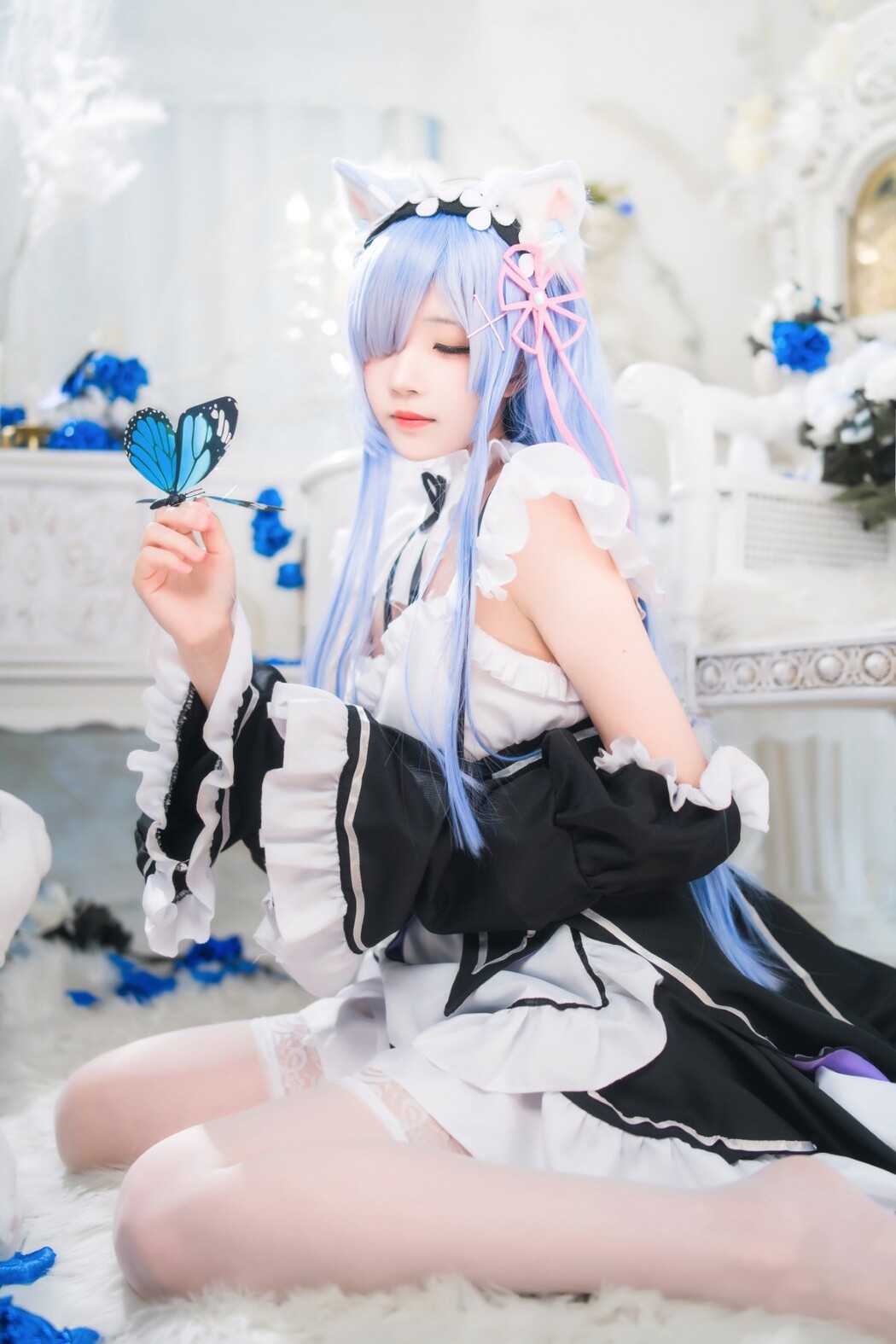 Coser@桜桃喵 Vol.126 长发蕾姆02