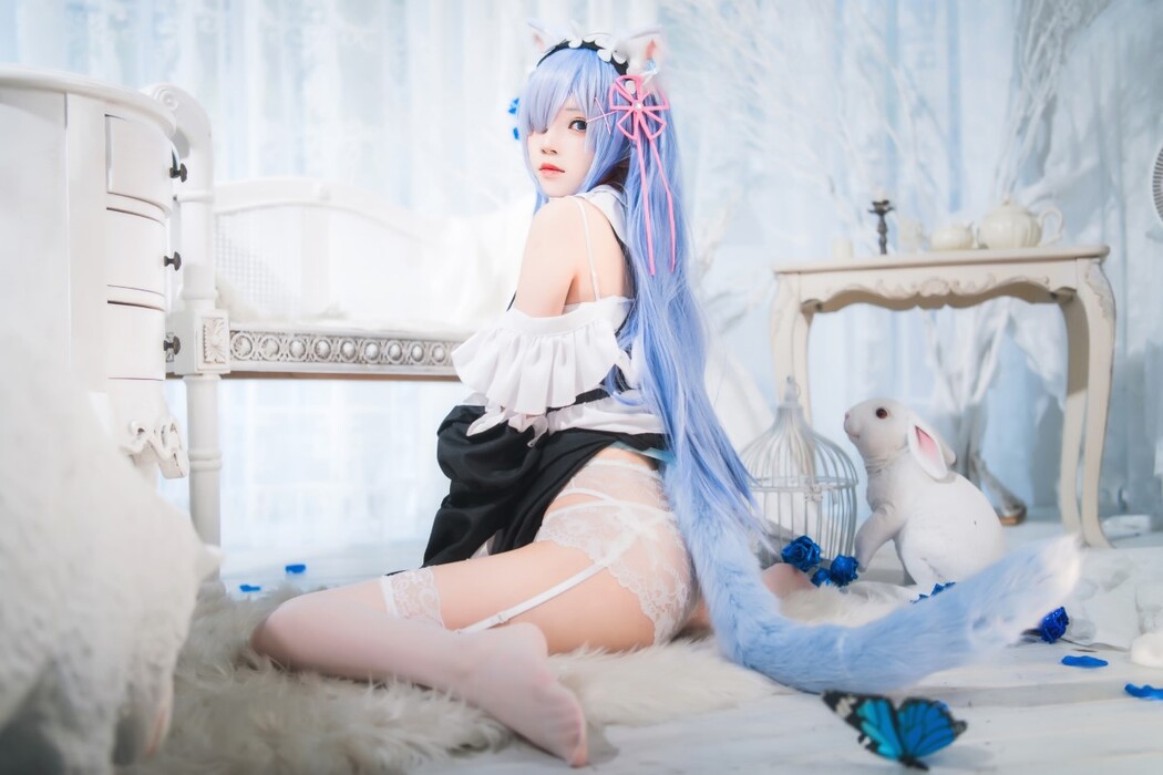 Coser@桜桃喵 Vol.126 长发蕾姆02