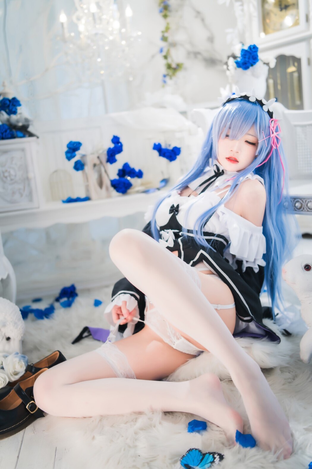 Coser@桜桃喵 Vol.125 长发蕾姆01