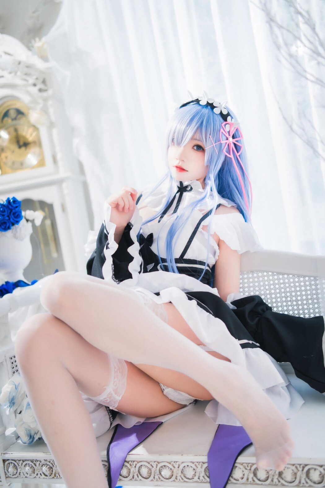 Coser@桜桃喵 Vol.126 长发蕾姆02