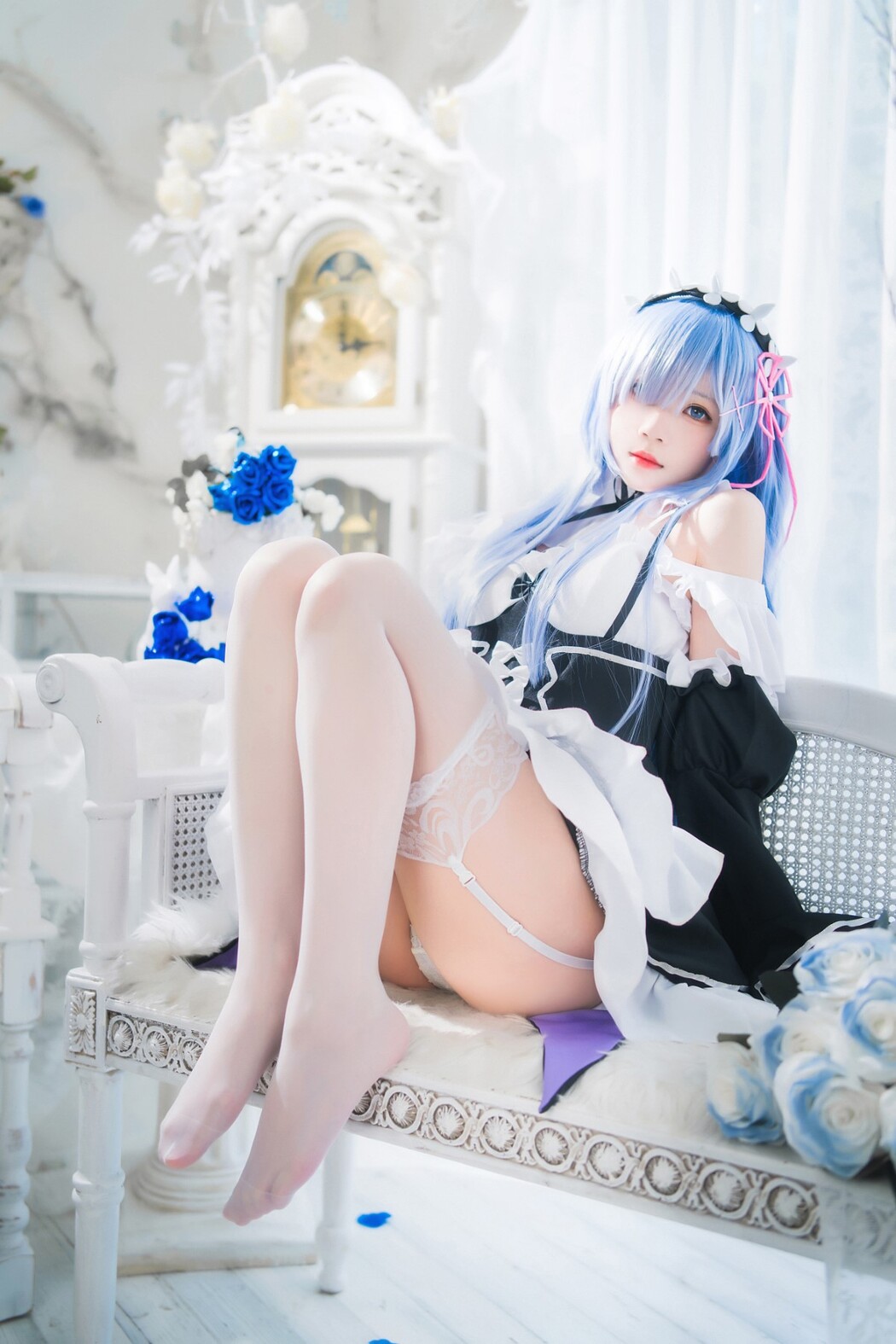 Coser@桜桃喵 Vol.126 长发蕾姆02