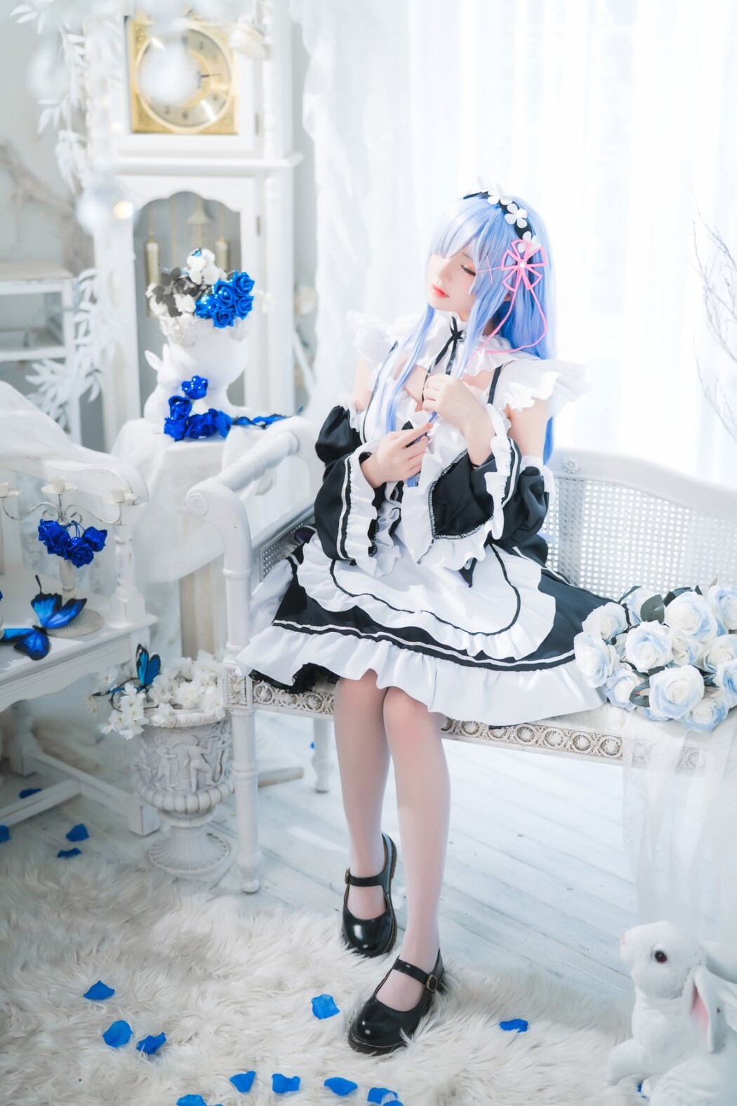 Coser@桜桃喵 Vol.126 长发蕾姆02