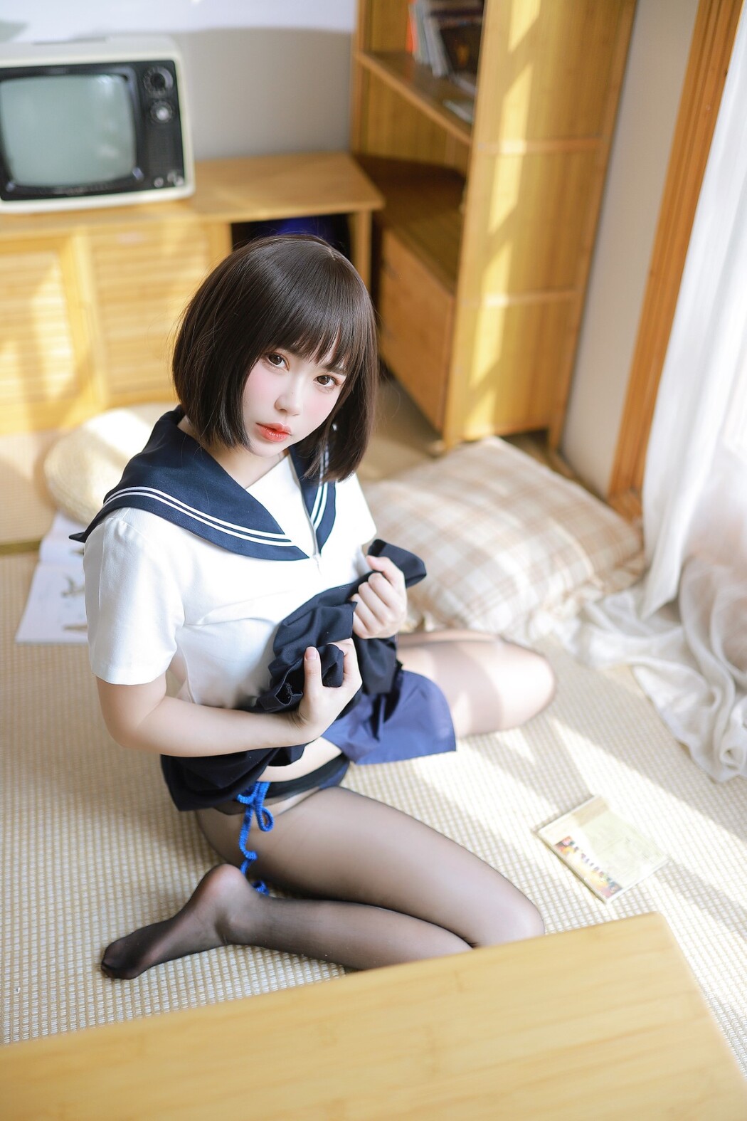 Coser@Tina很妖孽呀 Vol.008 捆绑jk