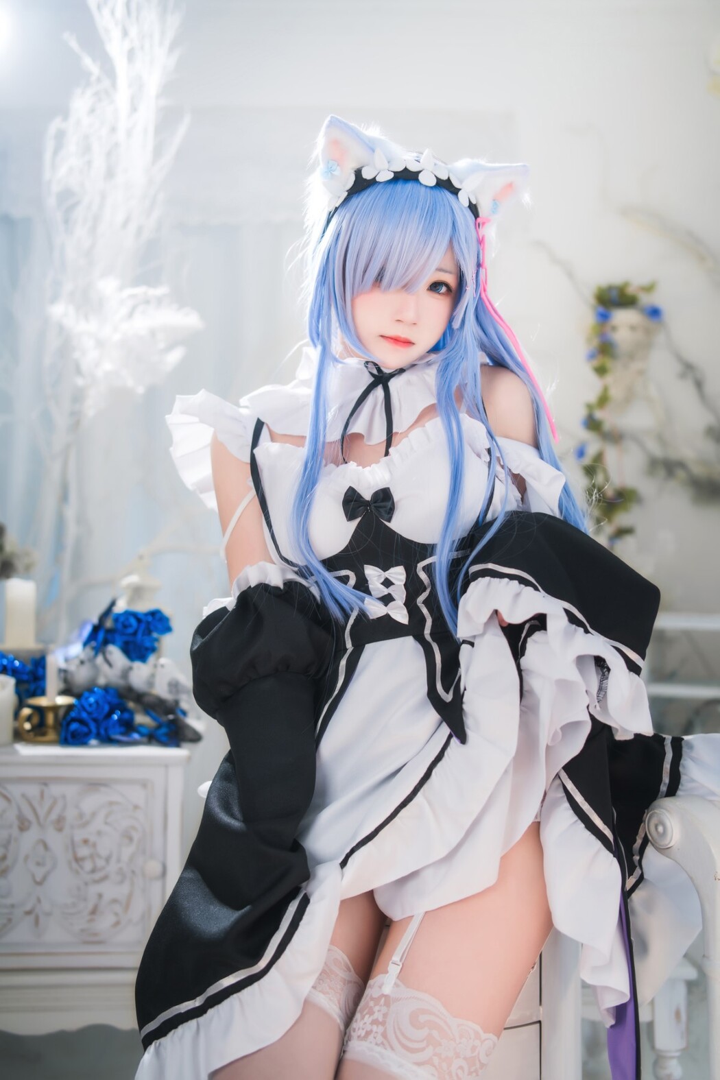 Coser@桜桃喵 Vol.125 长发蕾姆01