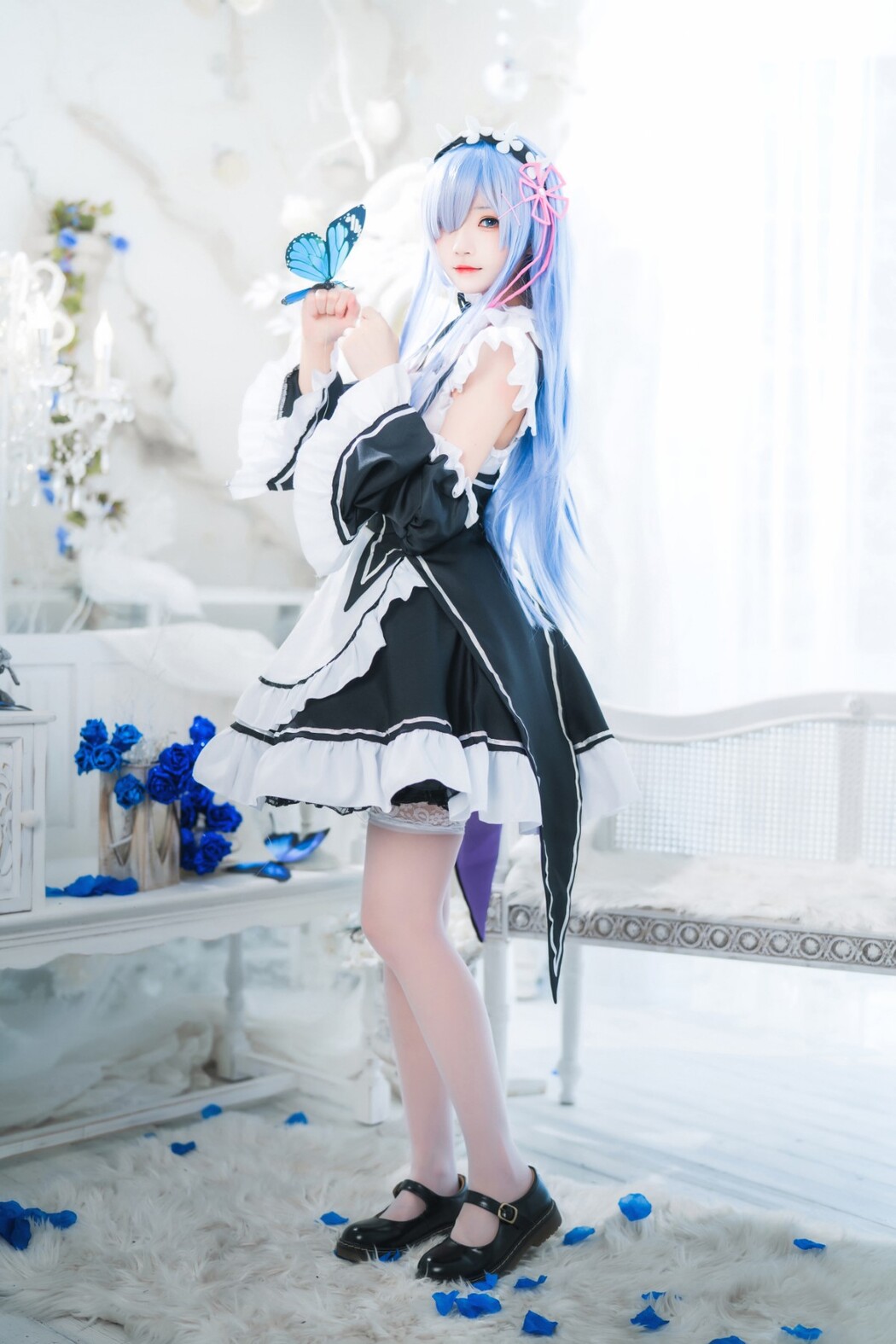 Coser@桜桃喵 Vol.126 长发蕾姆02