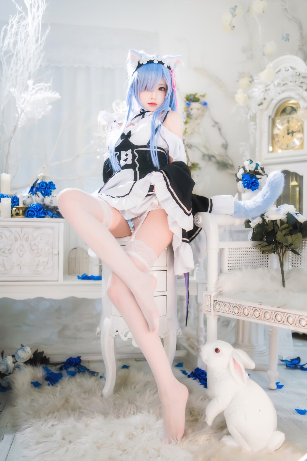 Coser@桜桃喵 Vol.125 长发蕾姆01