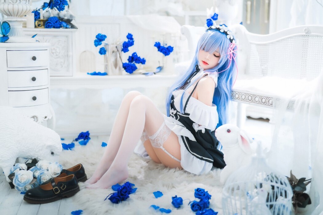 Coser@桜桃喵 Vol.125 长发蕾姆01