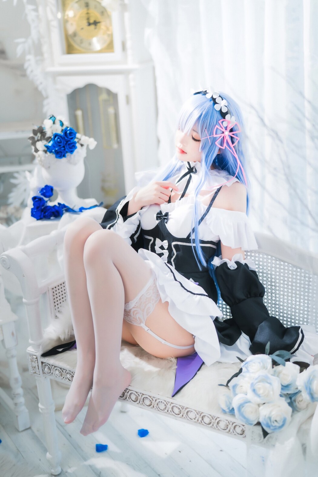 Coser@桜桃喵 Vol.126 长发蕾姆02