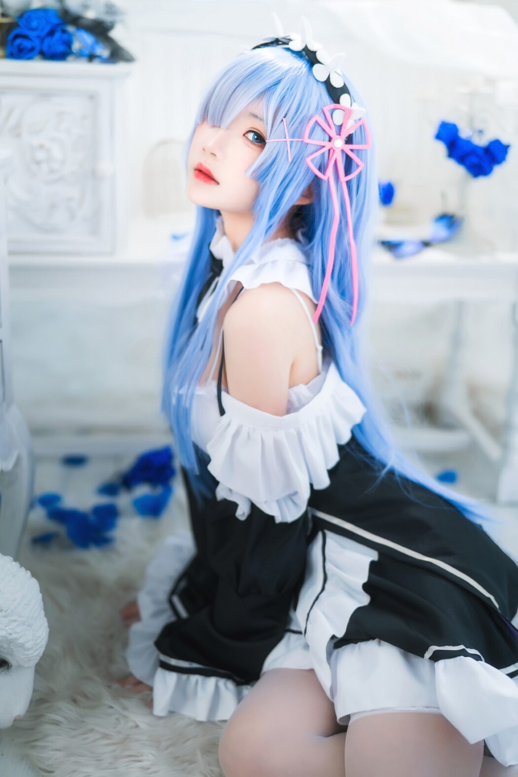 Coser@桜桃喵 Vol.126 长发蕾姆02