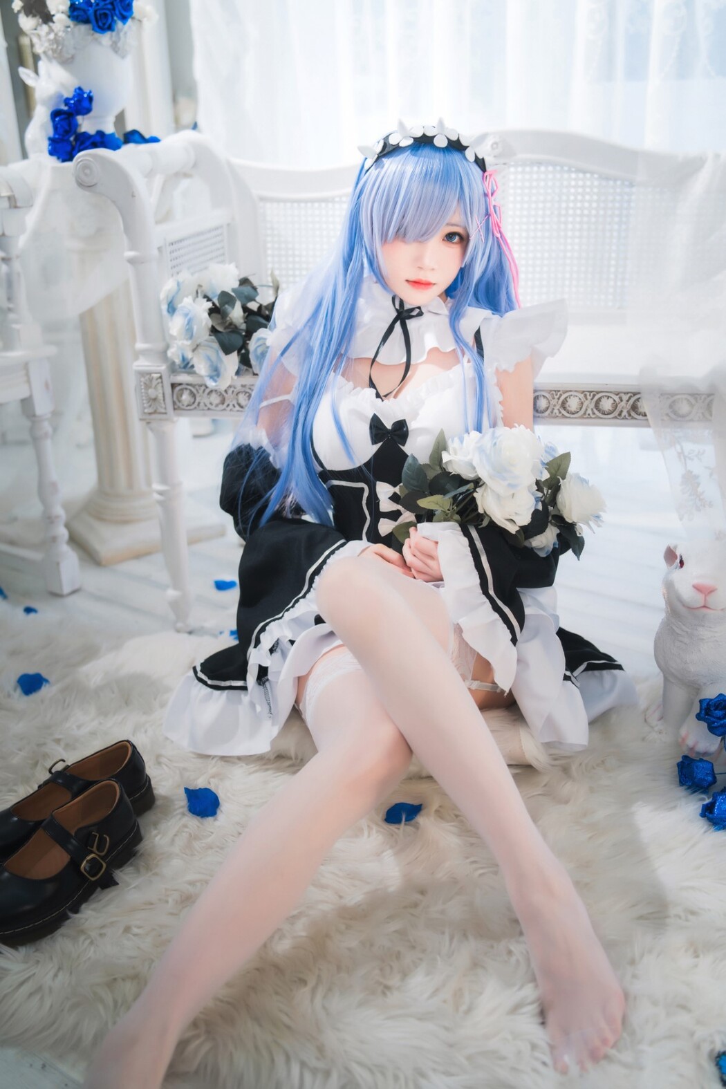 Coser@桜桃喵 Vol.125 长发蕾姆01