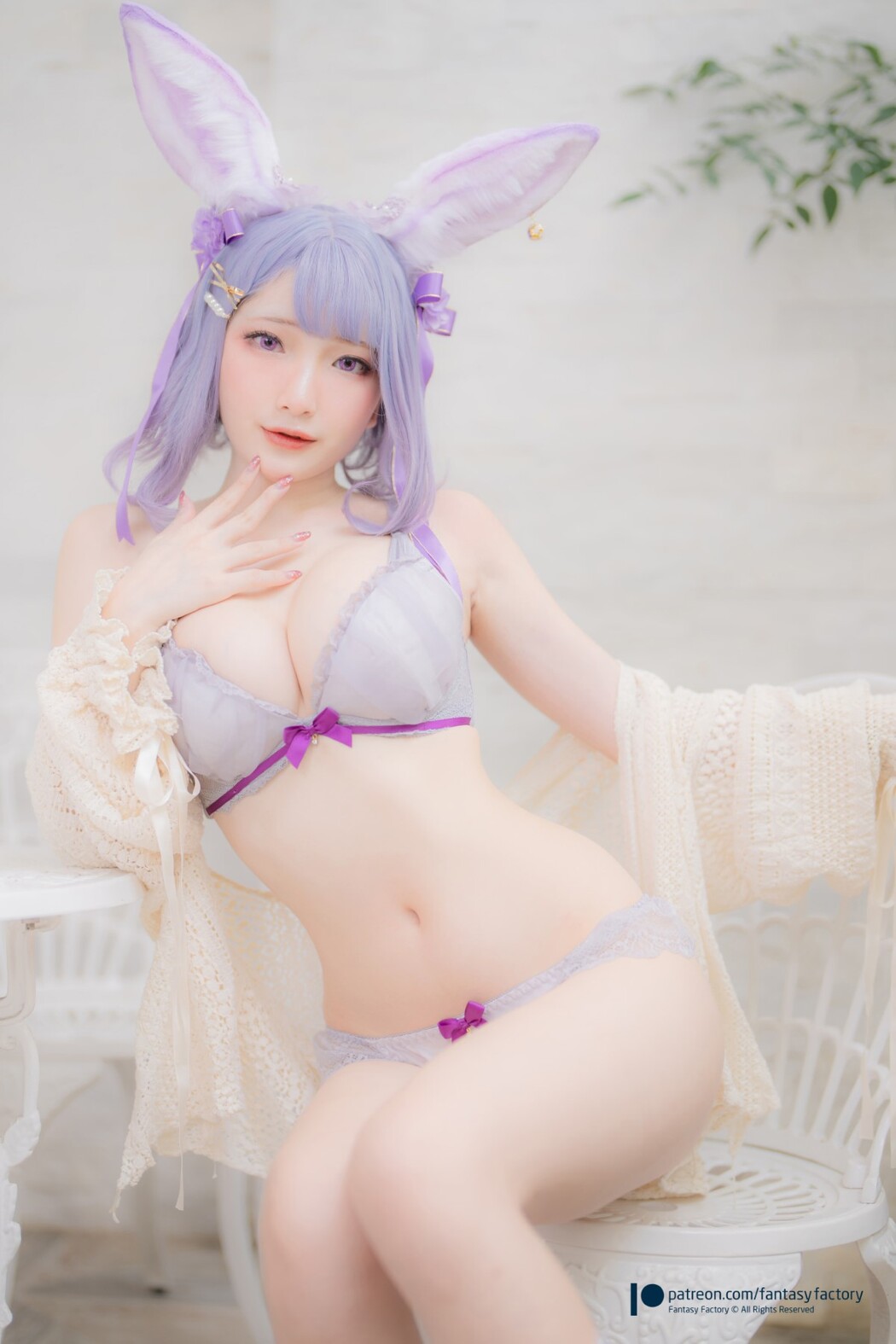 Coser@Fantasy Factory 小丁 – Purple Bunny