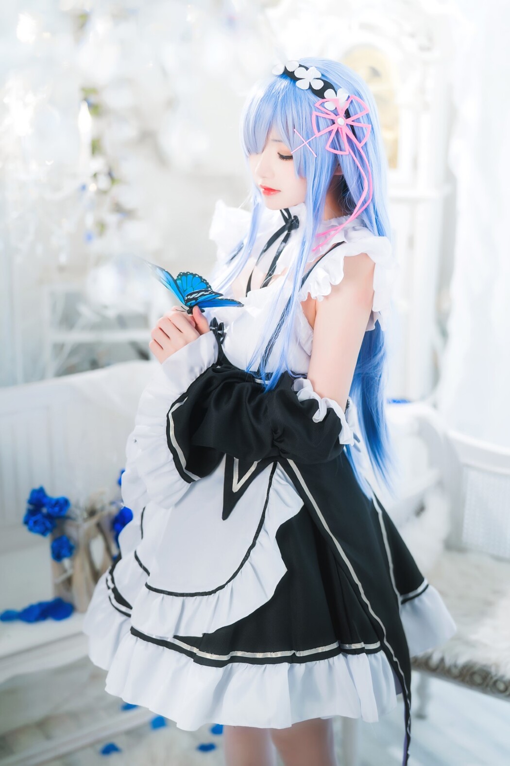 Coser@桜桃喵 Vol.125 长发蕾姆01