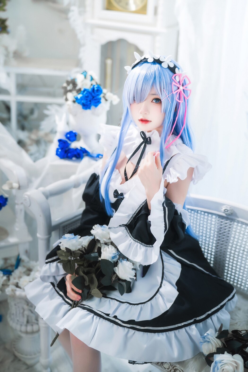 Coser@桜桃喵 Vol.126 长发蕾姆02