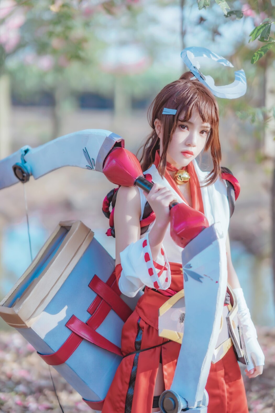 Coser@桜桃喵 Vol.127 花见巫女