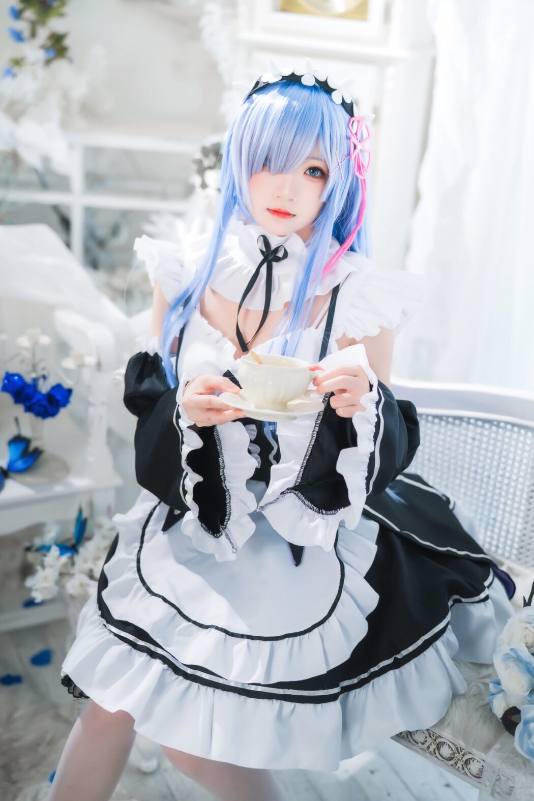 Coser@桜桃喵 Vol.126 长发蕾姆02