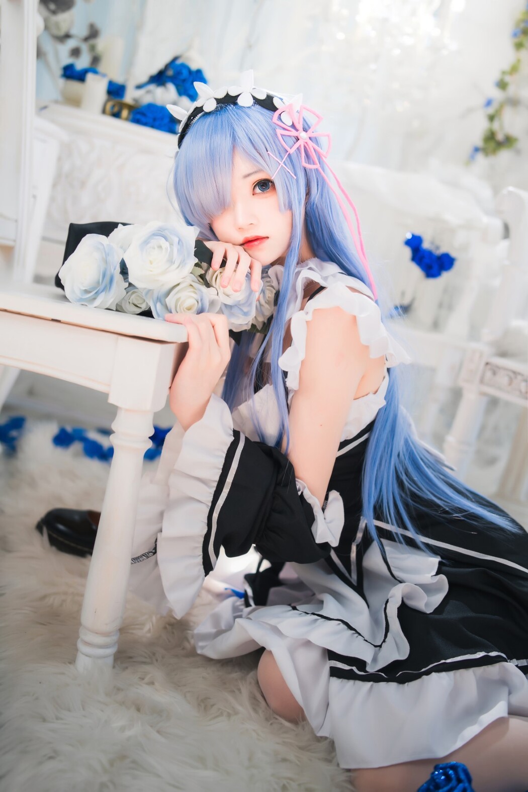 Coser@桜桃喵 Vol.125 长发蕾姆01