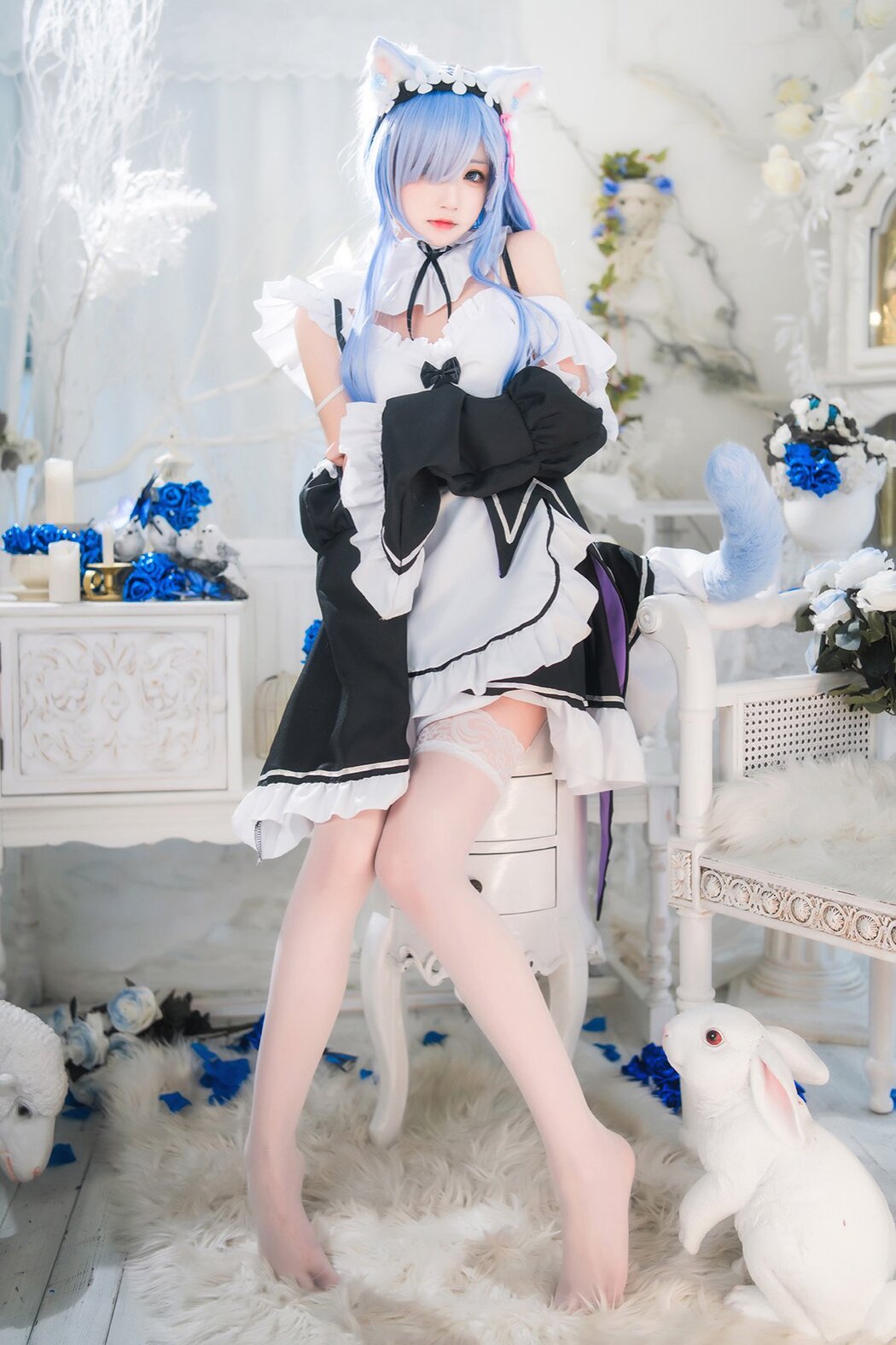 Coser@桜桃喵 Vol.126 长发蕾姆02 Cover Photo