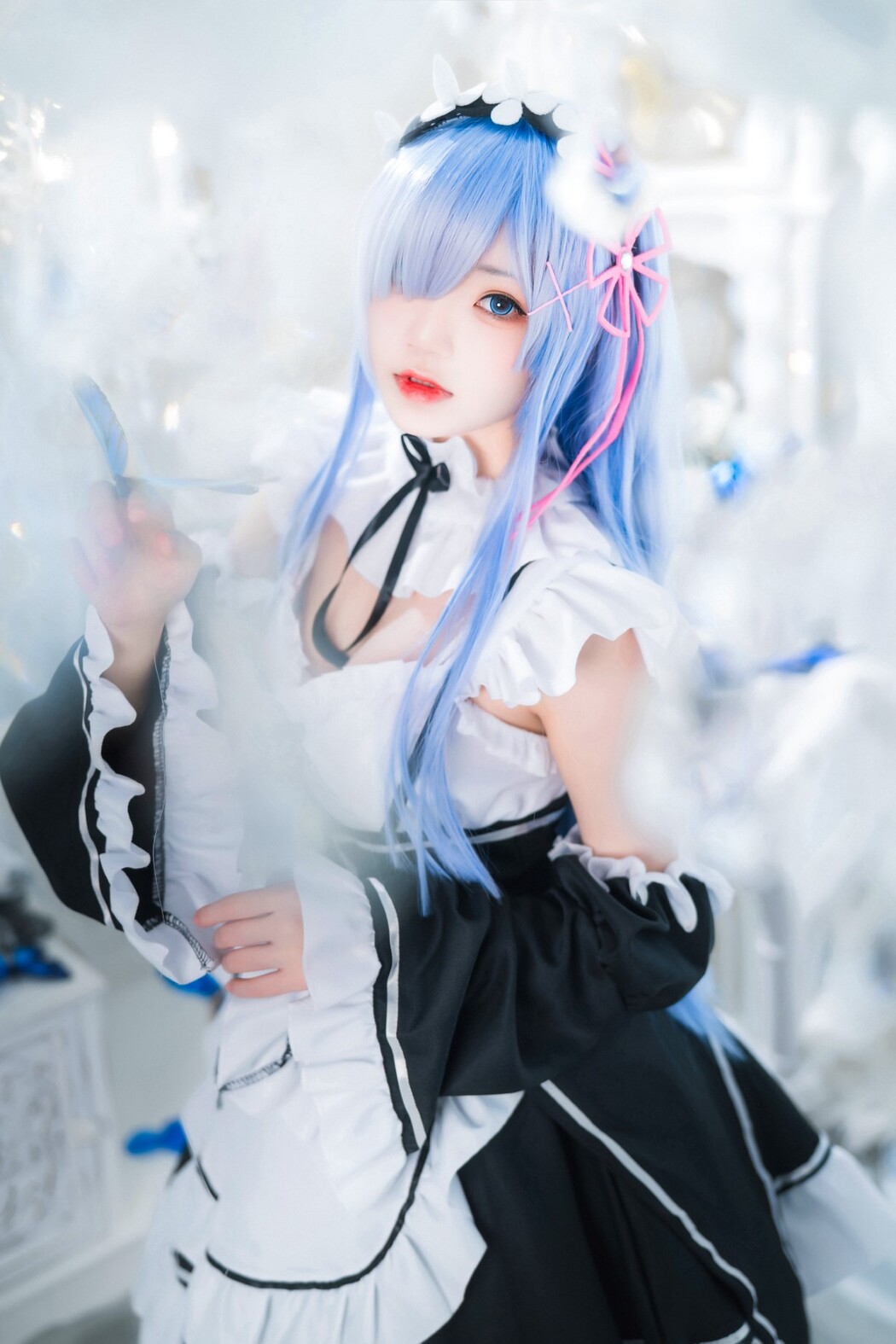 Coser@桜桃喵 Vol.126 长发蕾姆02