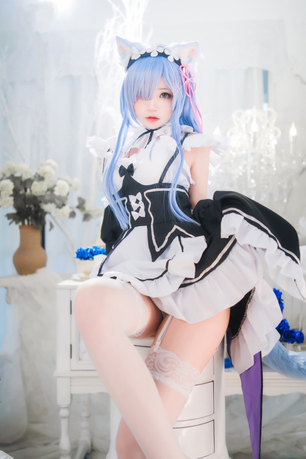 Coser@桜桃喵 Vol.126 长发蕾姆02