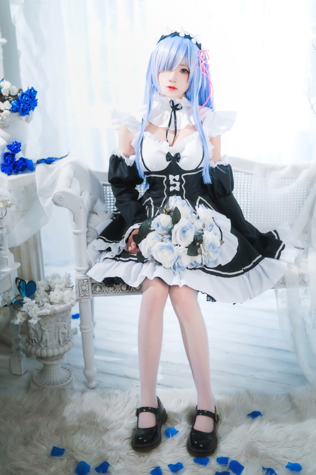 Coser@桜桃喵 Vol.125 长发蕾姆01