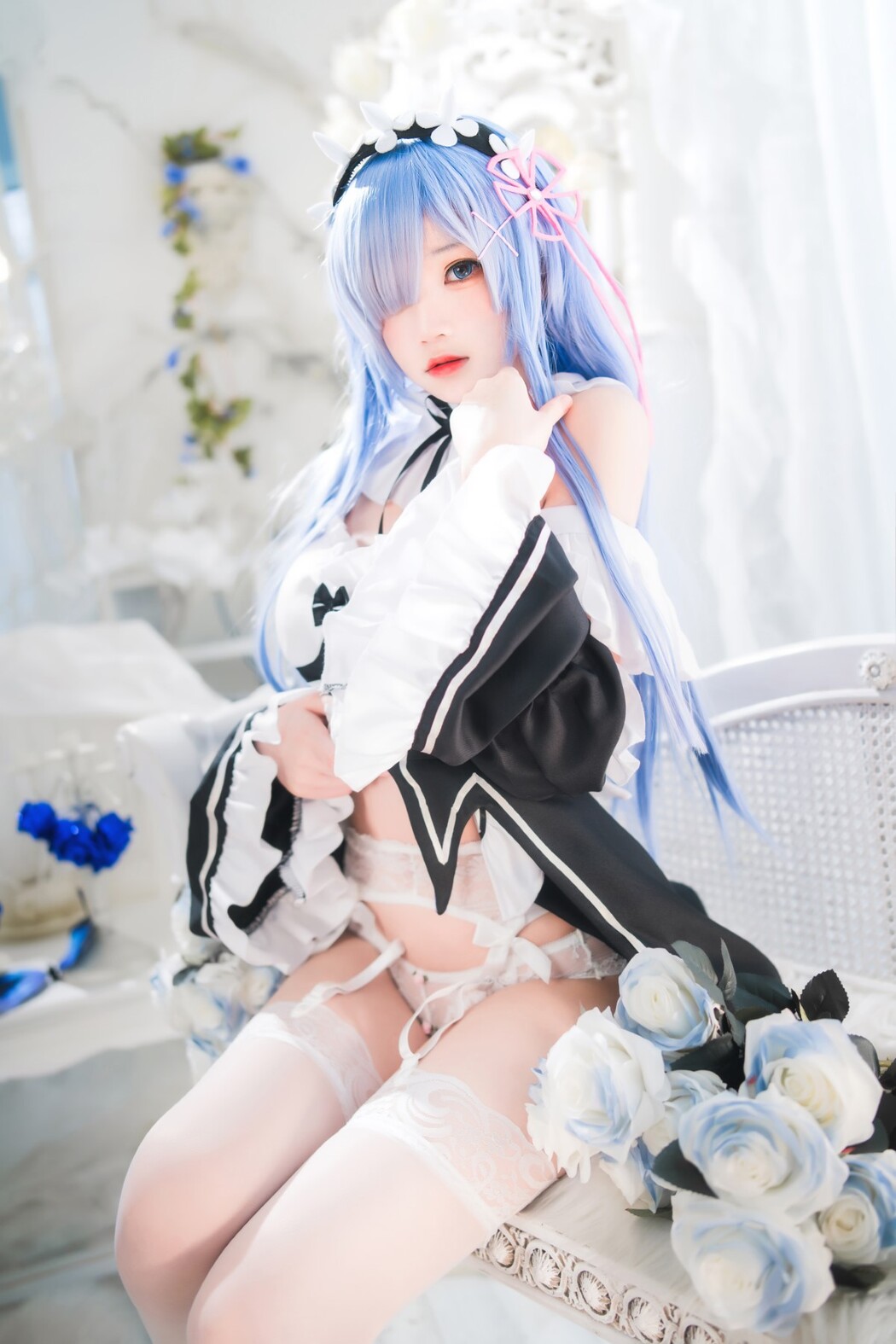 Coser@桜桃喵 Vol.125 长发蕾姆01