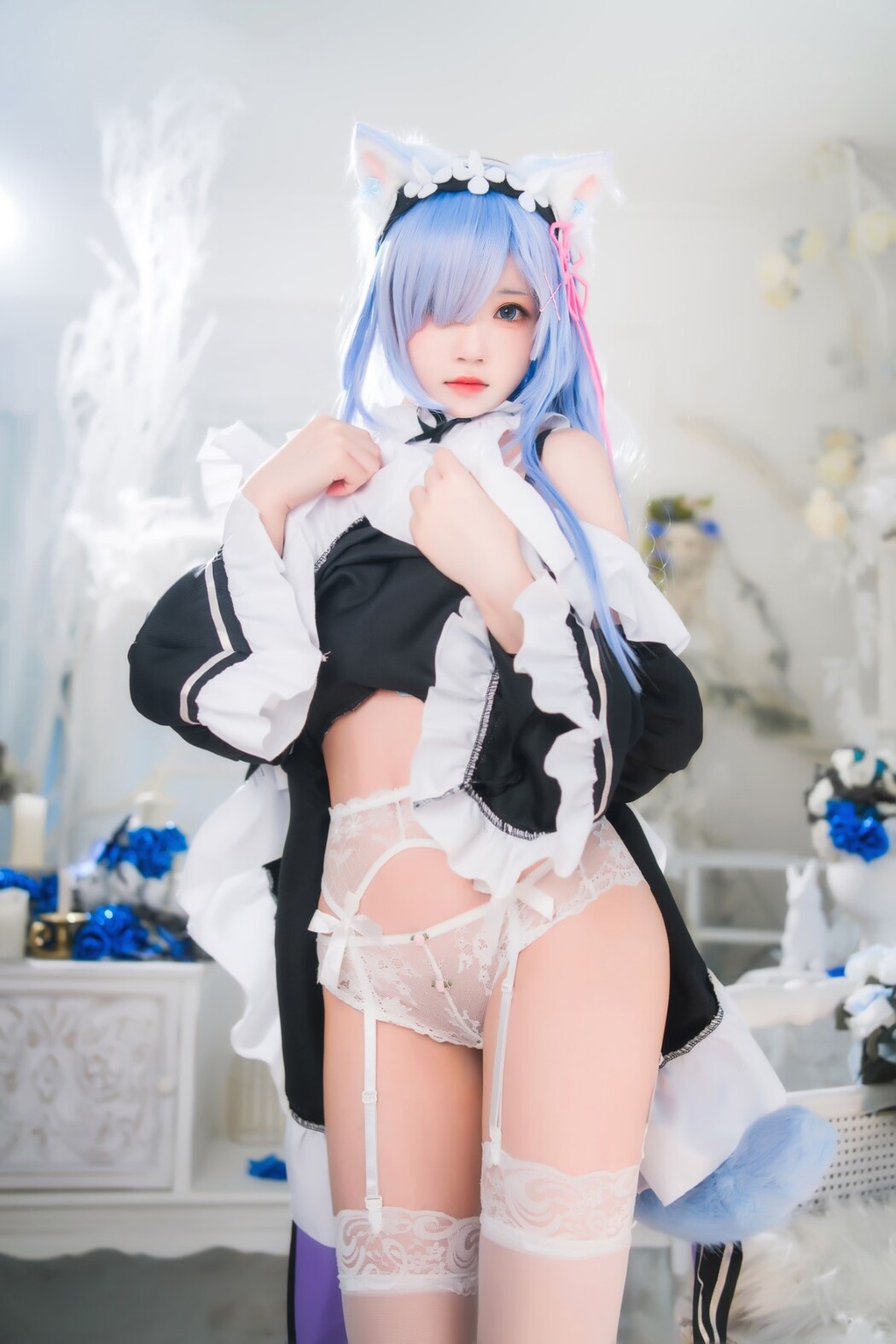 Coser@桜桃喵 Vol.126 长发蕾姆02