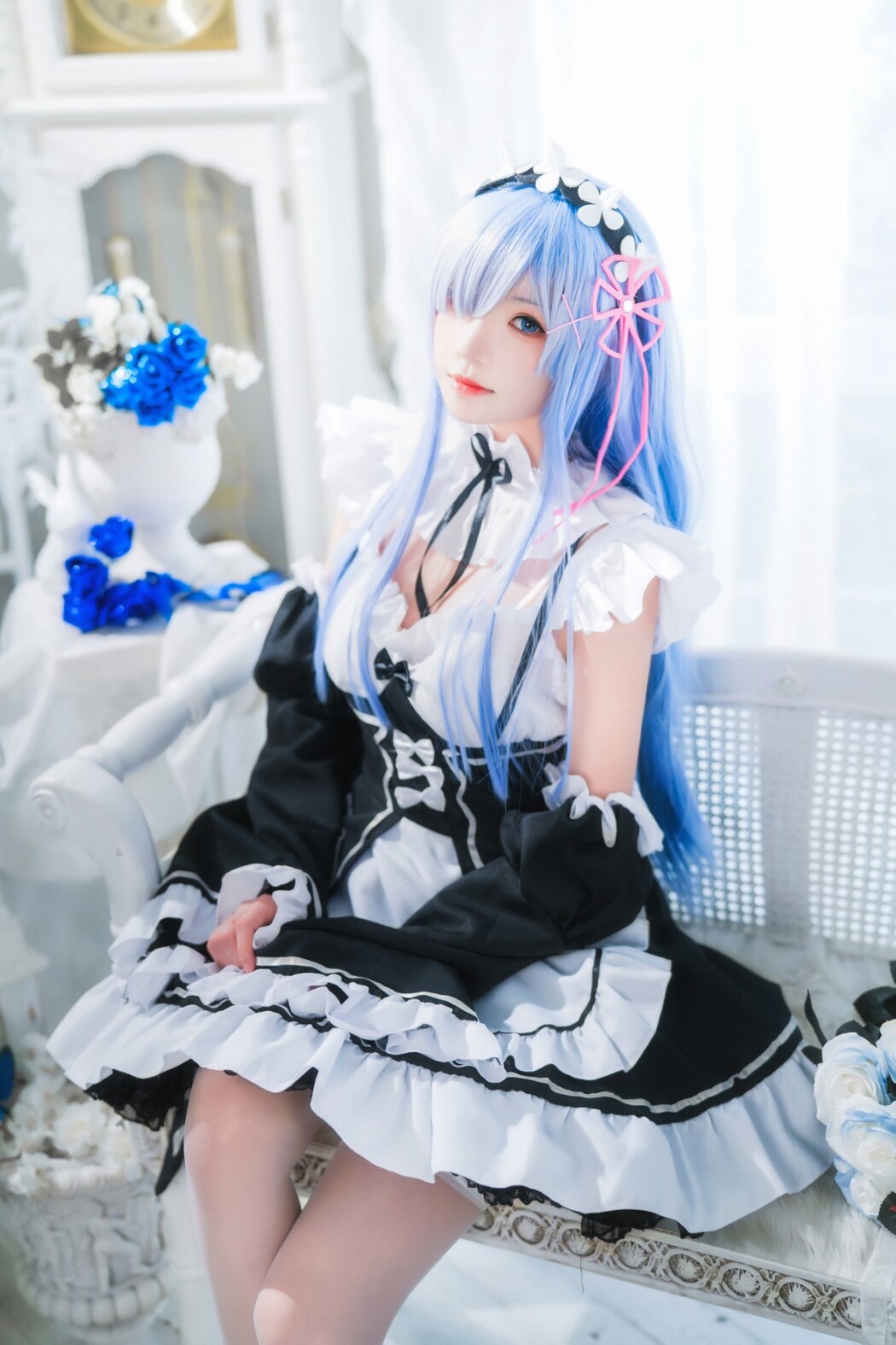 Coser@桜桃喵 Vol.125 长发蕾姆01