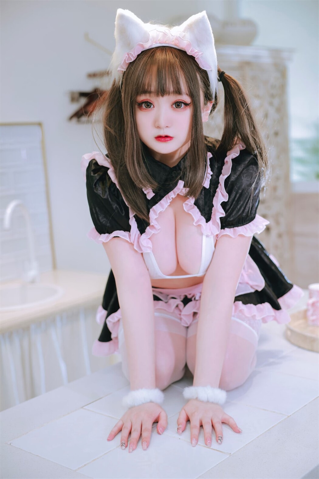 Coser@恩田直幸 Vol.025 猫耳黑粉女仆