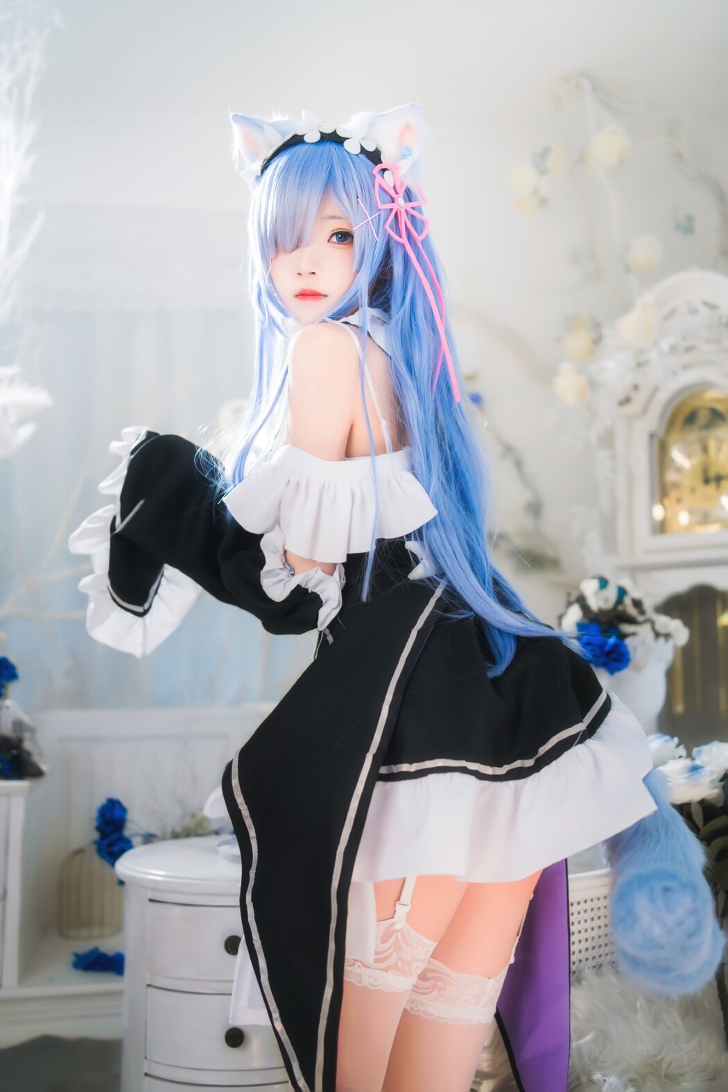 Coser@桜桃喵 Vol.126 长发蕾姆02