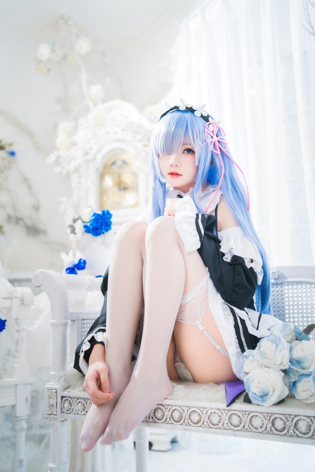 Coser@桜桃喵 Vol.125 长发蕾姆01