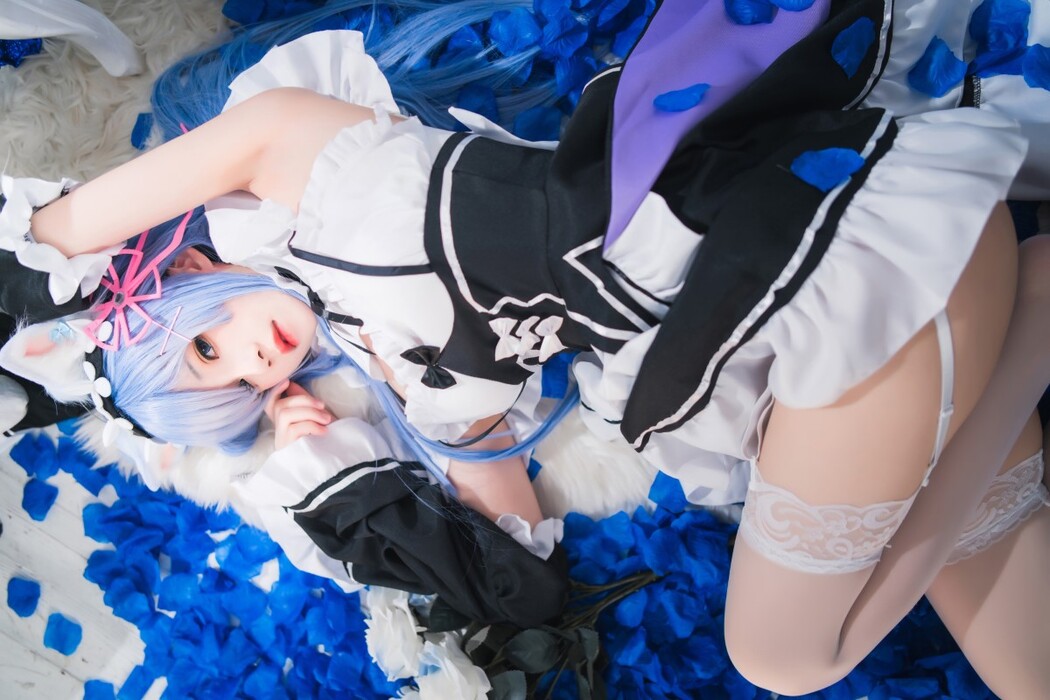 Coser@桜桃喵 Vol.126 长发蕾姆02