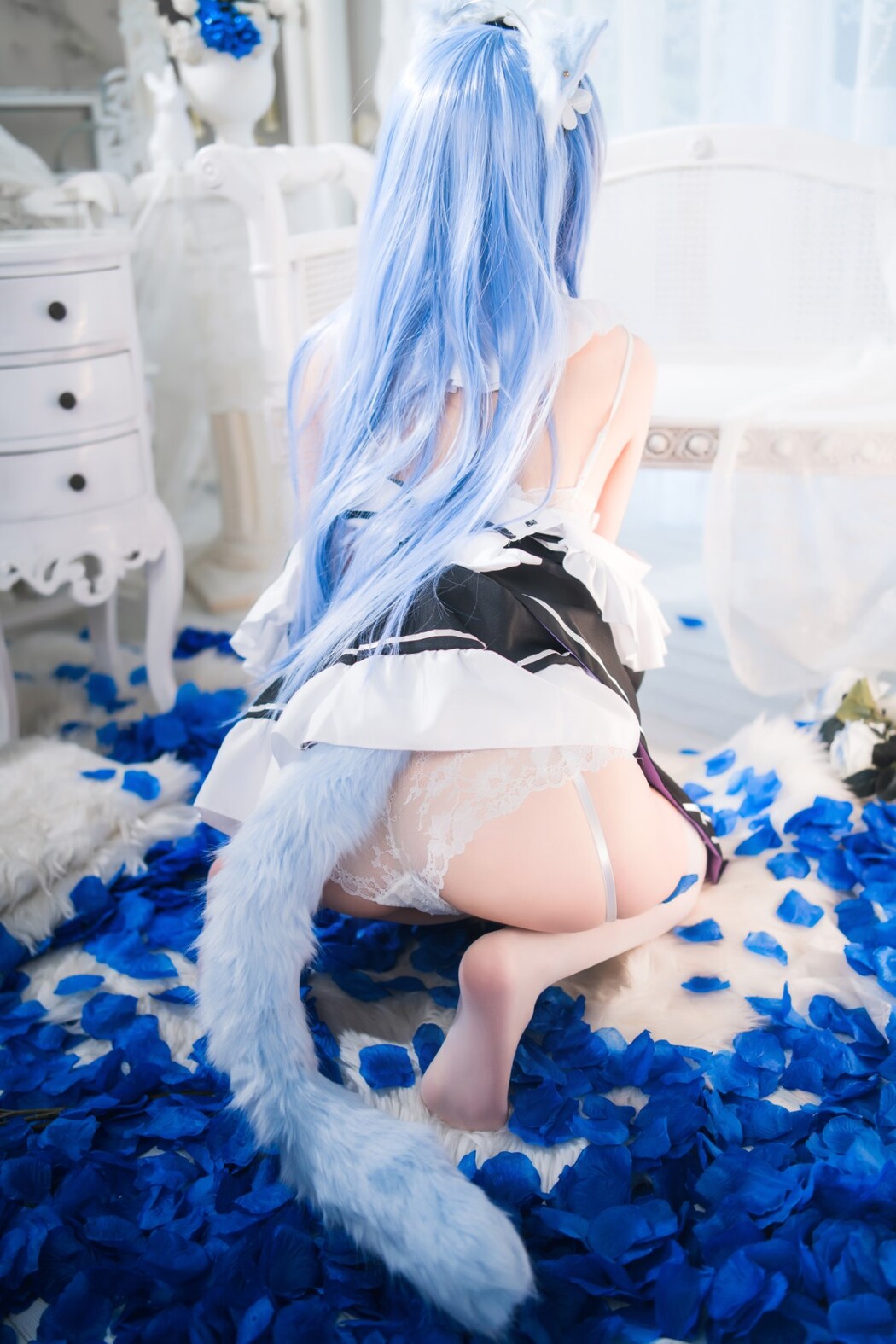 Coser@桜桃喵 Vol.125 长发蕾姆01