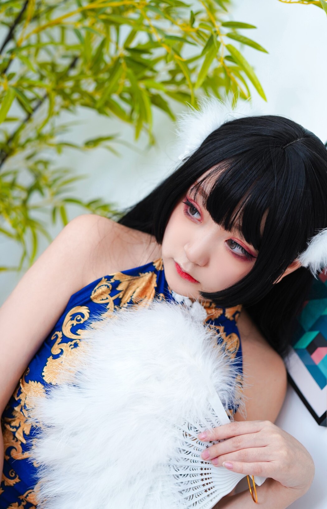 Coser@恩田直幸 Vol.020 蓝色旗袍