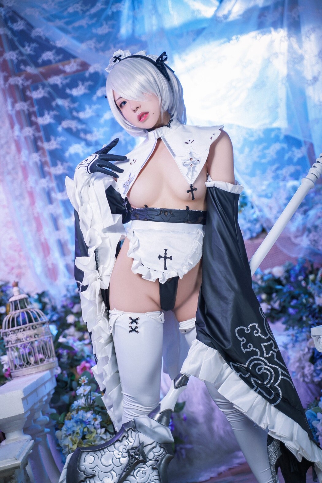 Coser@佚名 Vol.004 2B女仆