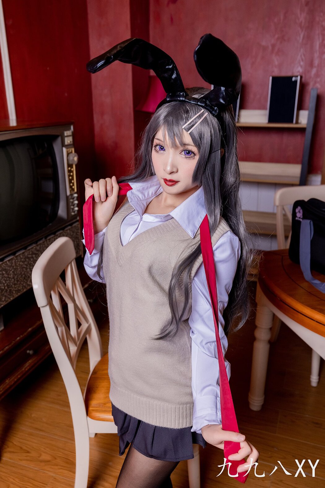 Coser@九九八吖 Vol.007 麻衣学姐 Cover Photo