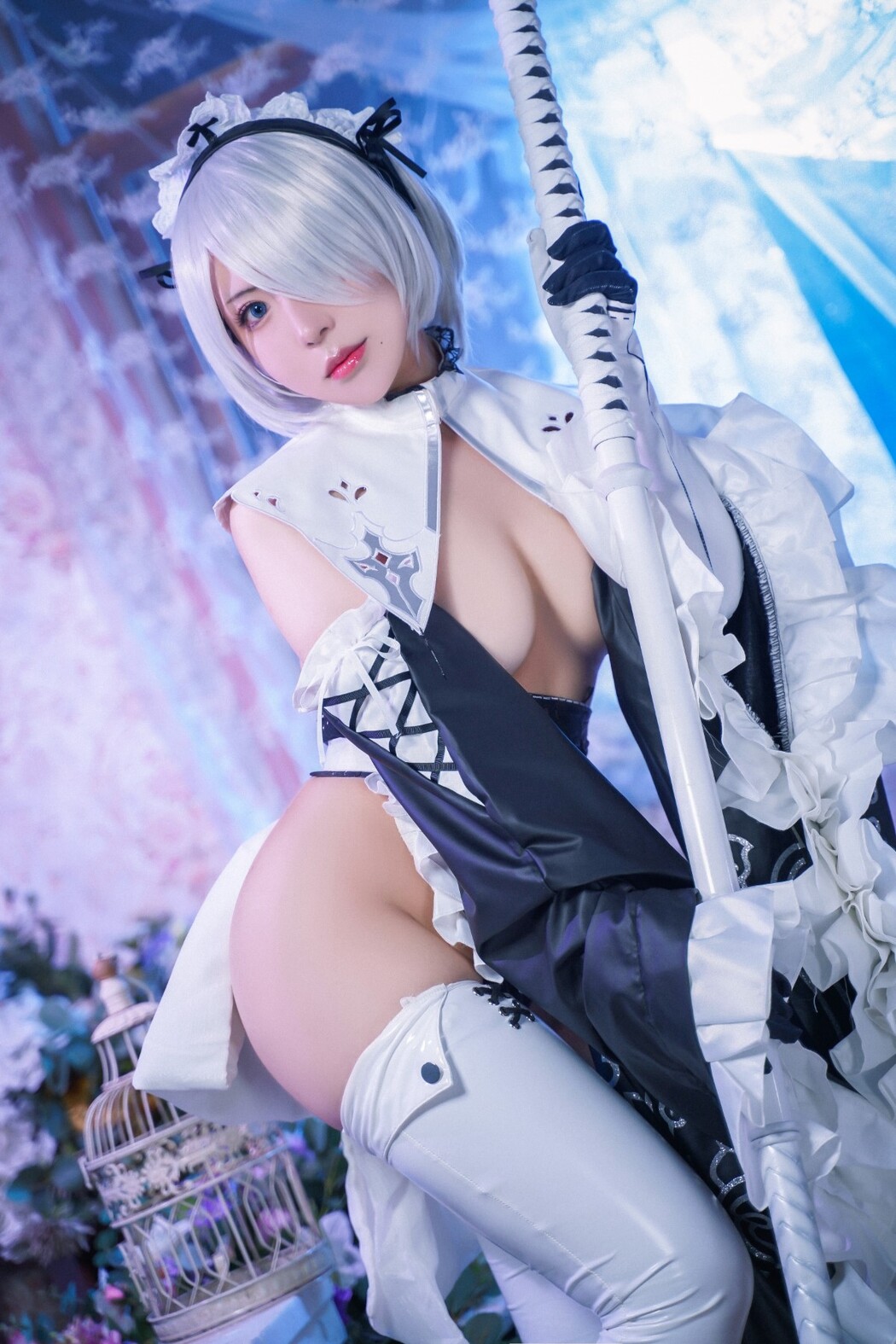 Coser@佚名 Vol.004 2B女仆