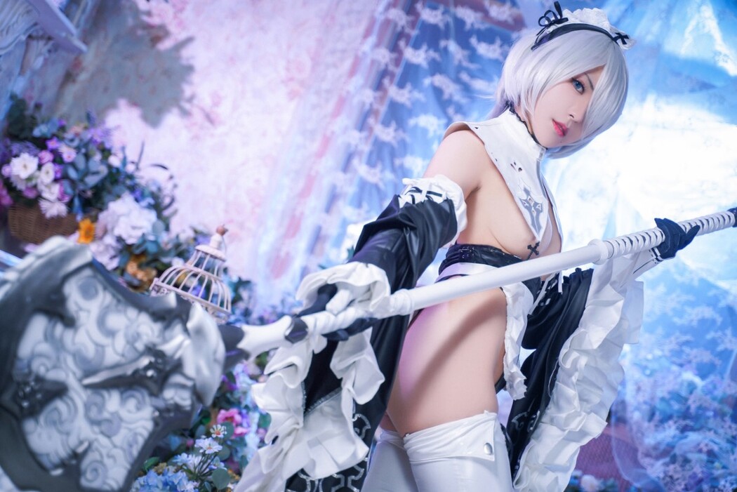 Coser@佚名 Vol.004 2B女仆