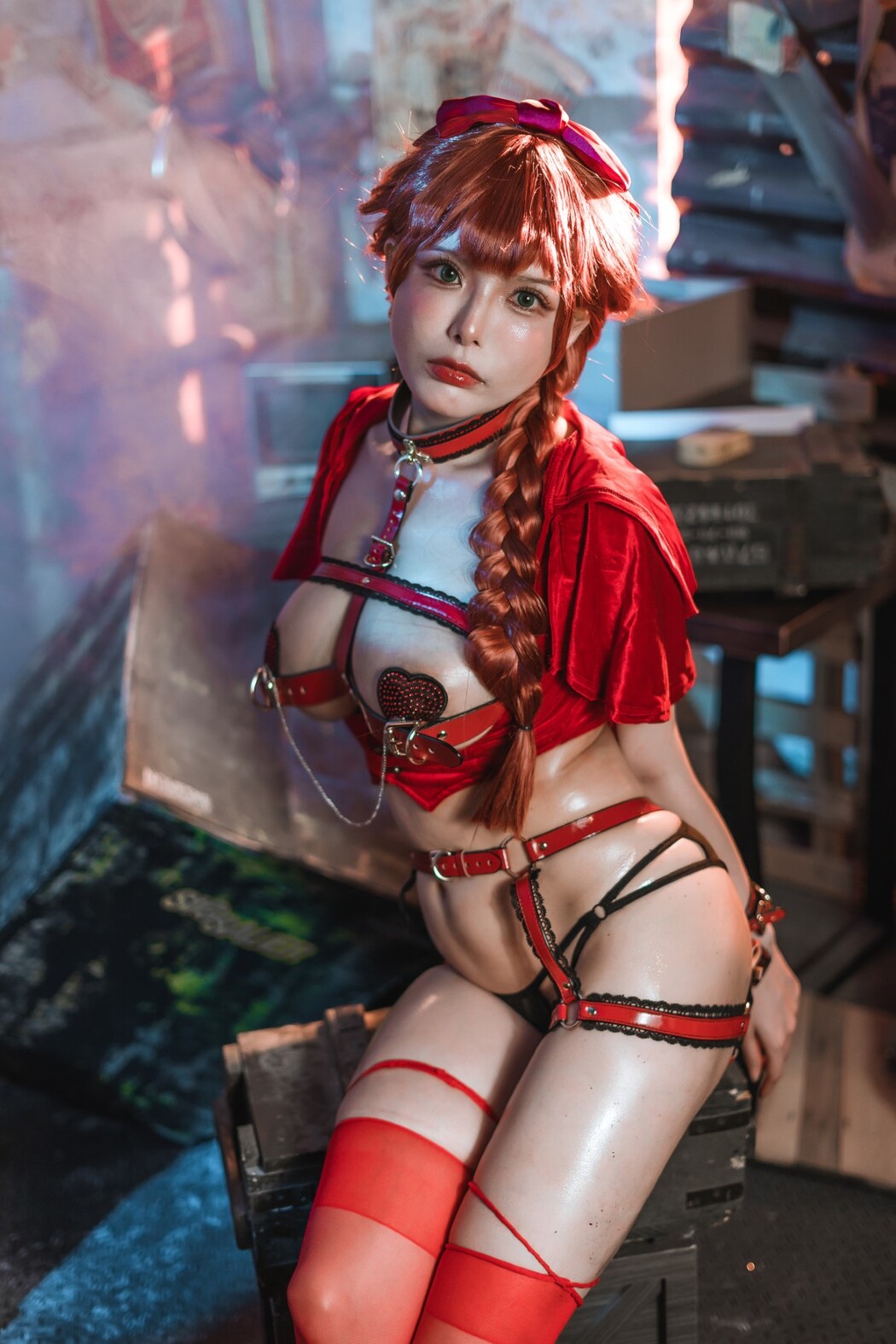 Coser@秋和柯基 Vol.081 小红帽