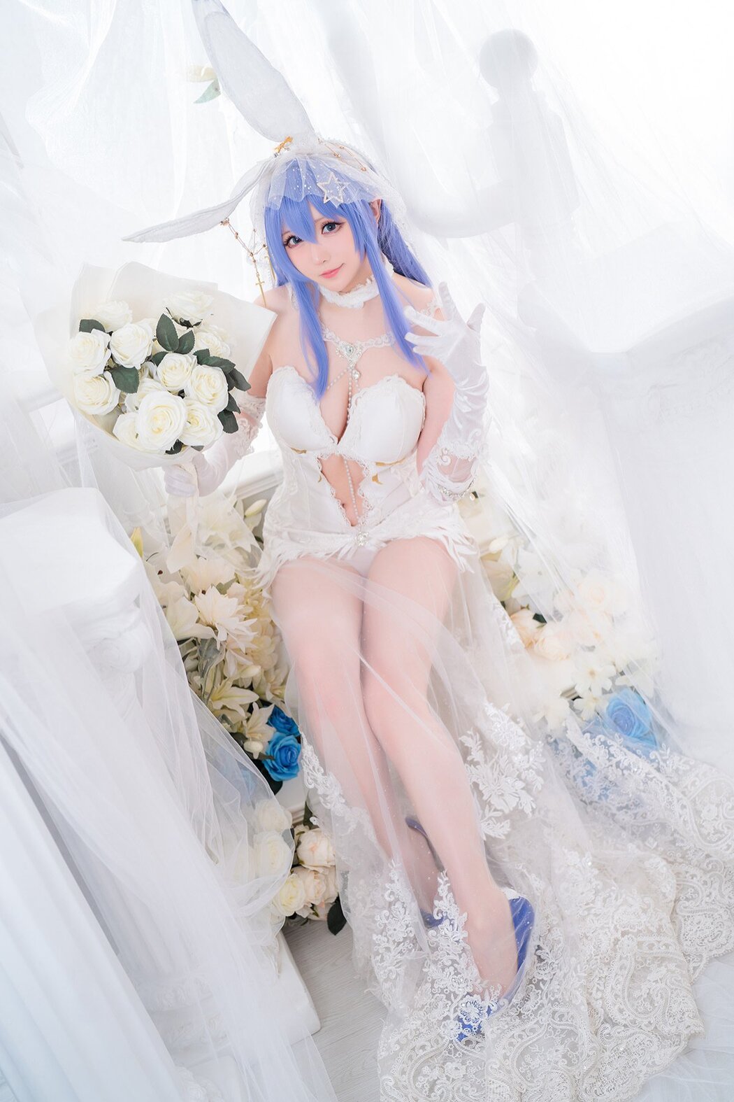 Coser@星之迟迟 Vol.120 碧蓝航线 花园兔女郎 Cover Photo