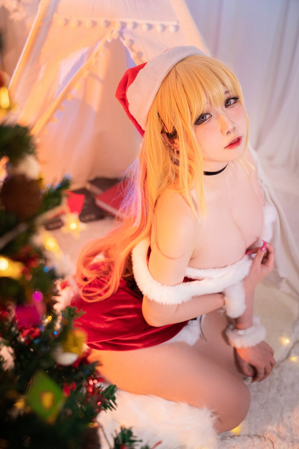 Coser@贞子蜜桃 Vol.012 喜多川夢海 圣诞 Cover Photo