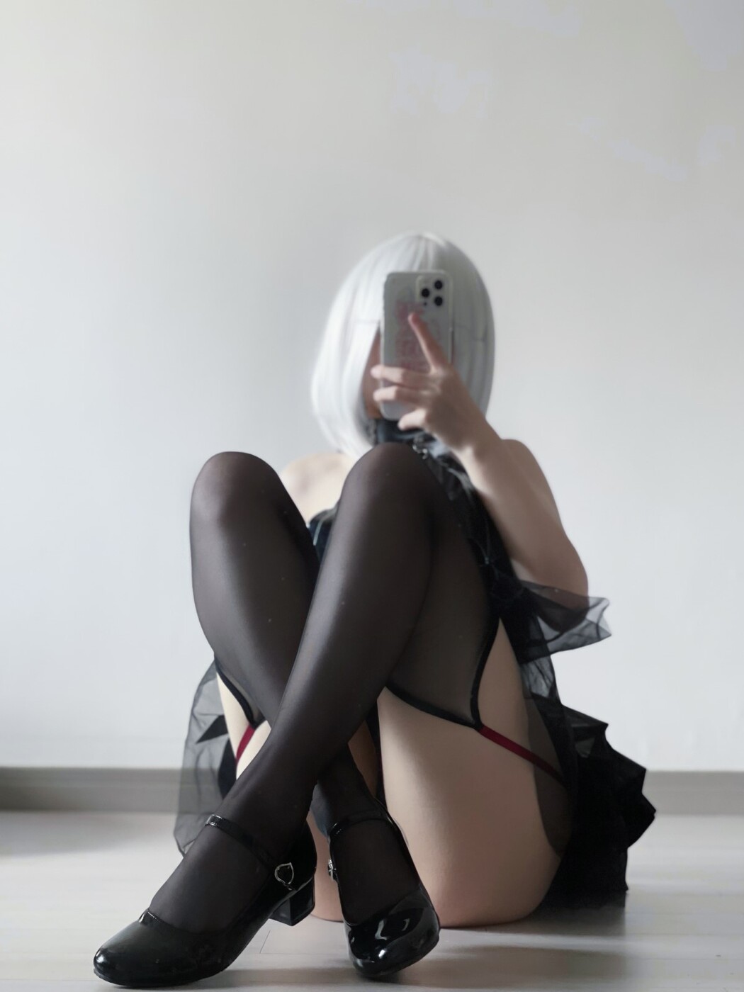 Coser@幼愛Youmeko Vol.007 吊带袜恶魔