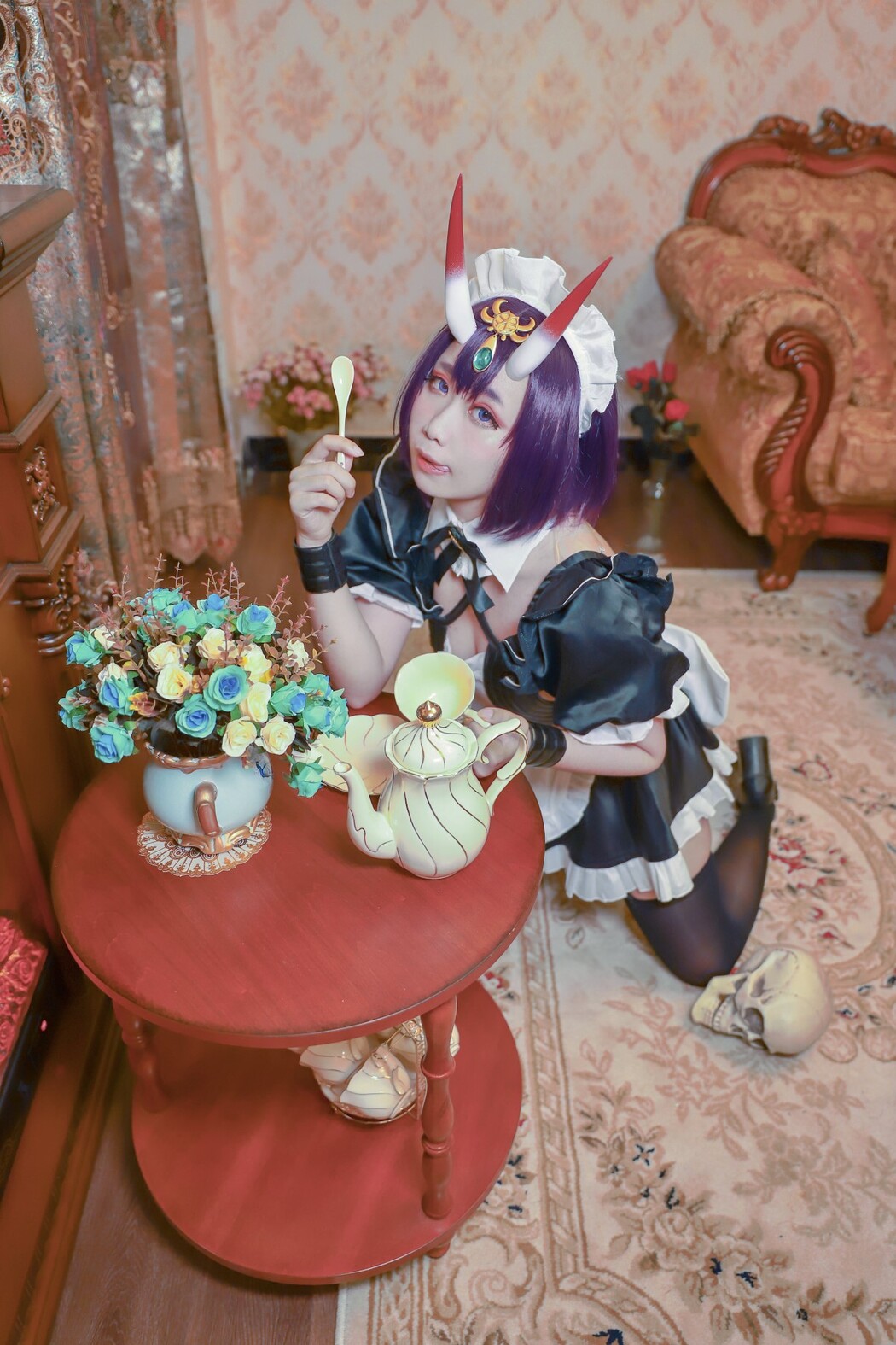 Coser@贞子蜜桃 Vol.007 酒吞童子 女仆