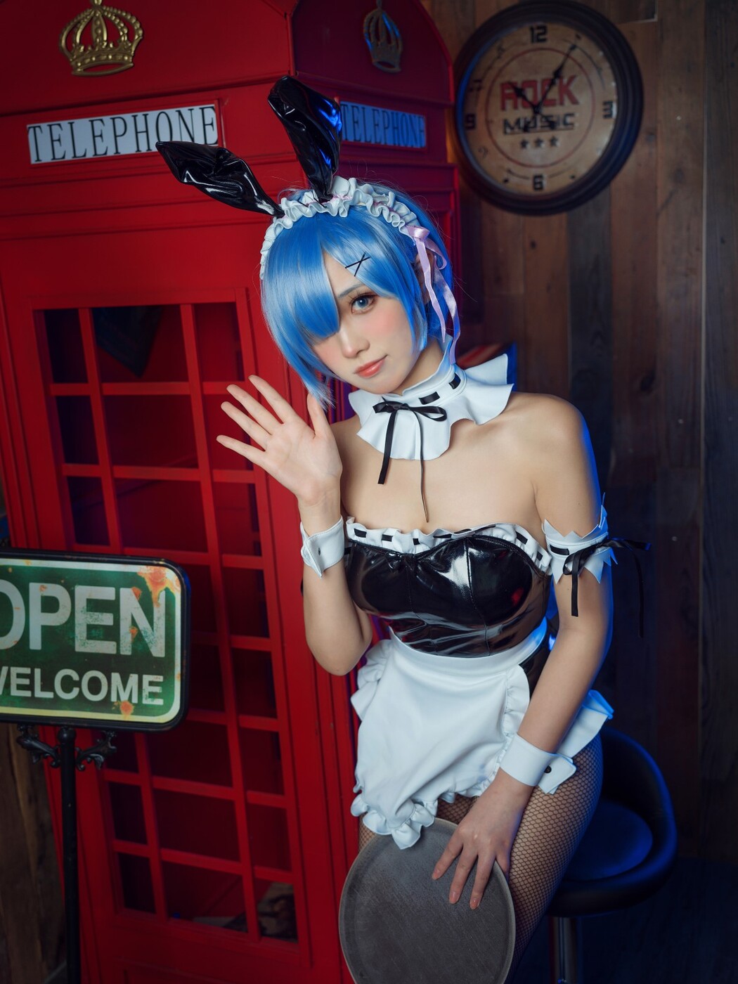 Coser@念雪 Vol.023 蕾姆兔女郎