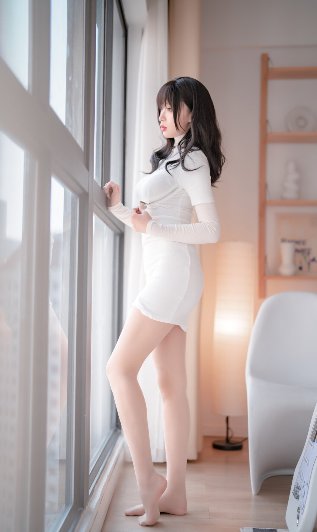 Coser@轩萧学姐 vol.025 吉他妹妹肉丝套