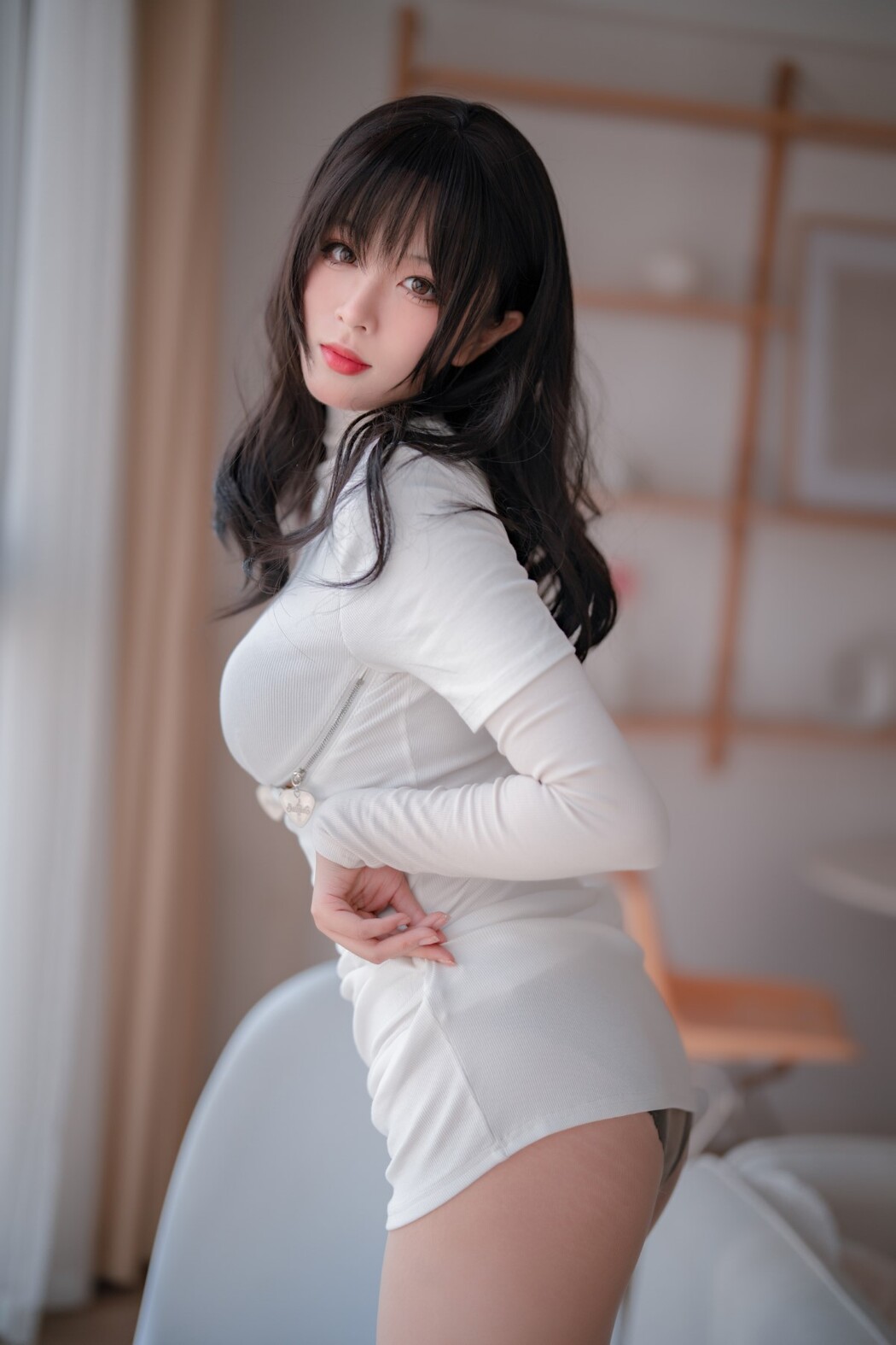 Coser@轩萧学姐 vol.025 吉他妹妹肉丝套