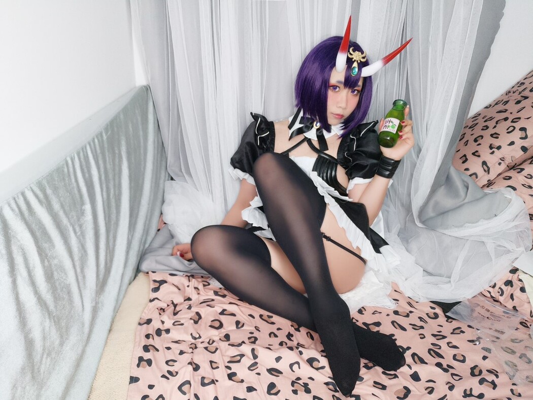 Coser@贞子蜜桃 Vol.007 酒吞童子 女仆